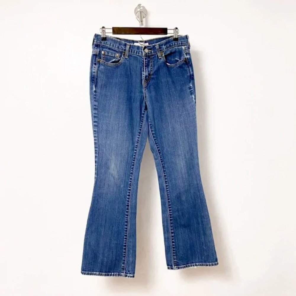 Levis 515 Bootcut Winter Fall‎ Y2K Casual Chic Casual Denim Jeans Size 8